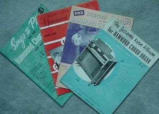 Hammond Chord Organ Books 1953 55 Jerome Kern