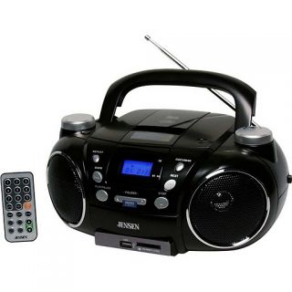 Jensen CD 750 Portable AM/FM Stereo CD Player With  Encoder/Player