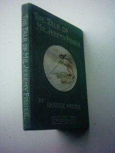 Beatrix Potter The Tale of Mr Jeremy Fisher 1st Edition