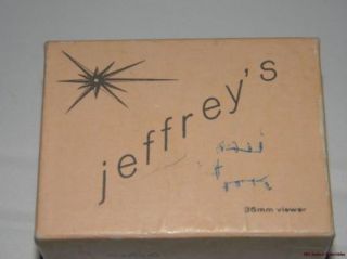 Vintage Jeffreys 35mm Slide Viewer Home Office Hollywood 28 CA