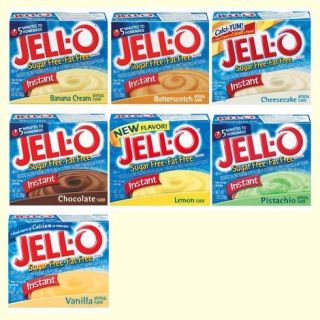 Jell O Sugar Free Instant Pudding Jello Dessert Choose