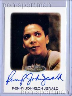 2010 Women of Star Trek Penny Johnson Jerald Autograph