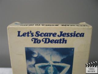 Lets Scare Jessica to Death VHS Zohra Lampert Barton Heyman