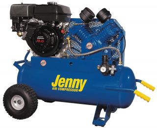 New Jenny Products Air Compressor G8HGA 17P Honda 8 HP Gas Engine 4CYL