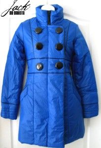 New Rachel Zoe Picks BB Dakota Winter Twilight Blue Military Pea Coat