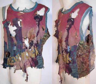 Vintage Movie Costume Jane Doe Jeans NY Statue Liberty Twin Towers