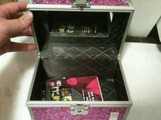Pink Caboodles Lock Box Jewelry Box 5 Pictures
