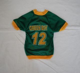 Green Bay Packers Dog Sports Jersey T Shirt Shirt