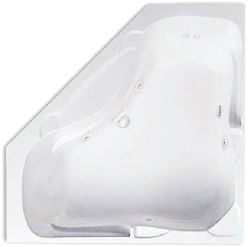 Lasco 9560621 60X60x21 Preakness Whirlpool Tub Wht