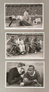 1936 Olympic Cards 3 Jesse Owens Berlin Games
