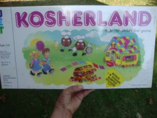KOSHERLAND A Jewish Childs First Game fr. Jewish Educational Toys