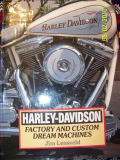 Harley Davidson by Jim Lensveld 1996 Hardcover 1571450300