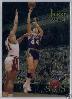 Jerry West 1996 Topps NBA Stars Card 148