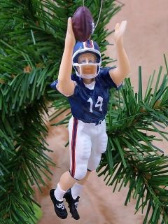 New Football Player Cleats Jersey Christmas Ornament