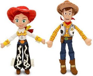 Toy Story 3 JESSIE & WOODY Plush Doll Toy 16 Buzz Bullseye friend