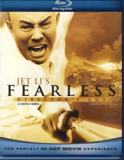 Jet Lis Fearless Directors Cut Blu Ray New Blu 065935823858