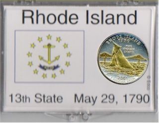 Rhode Island Statehood Coin Collectibles at Chars Gift Emporium