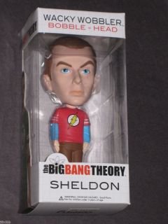 Big Bang Theory Sheldon Cooper Bobble Head Figure Jim Parsons Funko