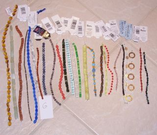 Jewelry Making Supplies 25 Beads All Shapes Colors Sizes