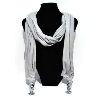  1pcs synthetic Scarf Womens Jewelry Necklaces star pendants Shawl Wrap