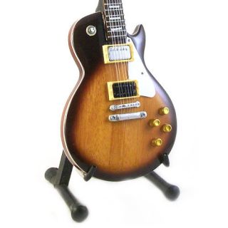 Miniature Guitar Jimmy Page Gibson Les Paul Number Two Sunburst Free
