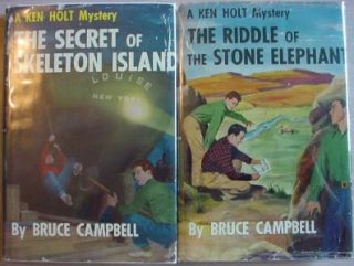 Ken Holt Mystery Lot Bruce Campbell Complete Series 1 18 Some 1st