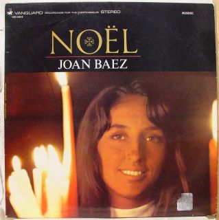 Joan Baez Noel LP VG VSD 23018 Vinyl France 1966 Record