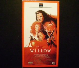 Willow VHS 1988 Val Kilmer Joanne Whalley Warwich Davis