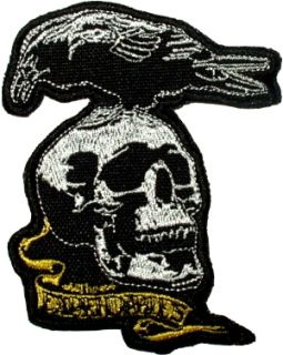  Expendables Crow Skull Embroidered Patch Stallone Barney Ross