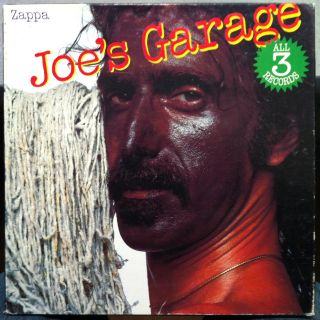 Frank Zappa Joes Garage Acts I II III 3 LP Mint SWCL 74206 Vinyl 1987