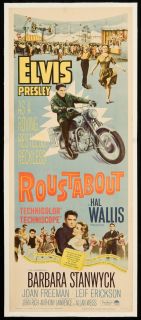 Roustabout 1964 Original U s Insert Movie Poster