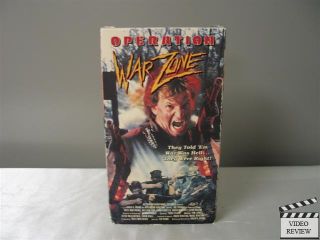 Operation War Zone VHS Joe Spinell 052749702233