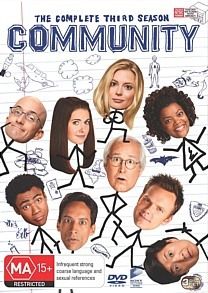 Community The Complete Season 3 DVD 2012 3 Disc Set