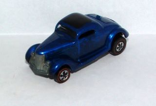  36 Ford Coupe Dark Saphire Blue w Black Int Excellent Condition