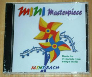 New Mini Masterpiece Johann Sebastian Bach CD Baby Music Learning