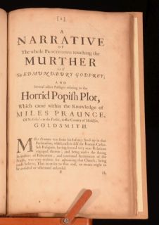 1679 91 Trial Pritchard Papillon Jefferies Narrative Discovery Popish