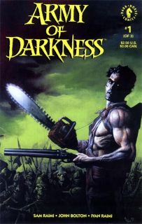 Army of Darkness 1 Sam Raimi John Bolton 1992 Dark Horse Comics