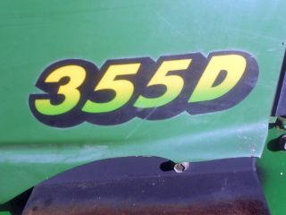 John Deere Lawn Tractor 355D 18HP Diesel with 48C Mowing Deck 182
