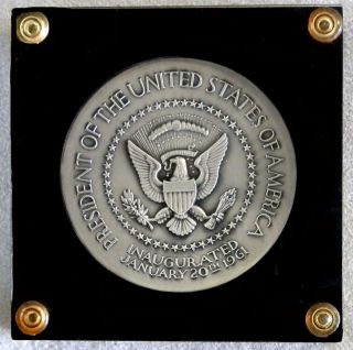 1961 Silver John F Kennedy Medallic Art Company President Inaugural Medal 5 5 Oz  