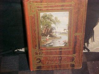 Voices of Freedom c1895 John Greenleaf Whittier Antiquarian Illustrated  