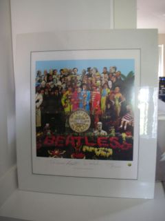 Beatles "Sgt Pepper" Limited Edition Lithograph  