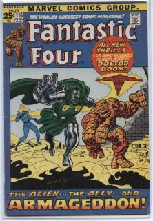 Fantastic Four 116 FN 6 0 Dr Doom Appearance 52 Pages  