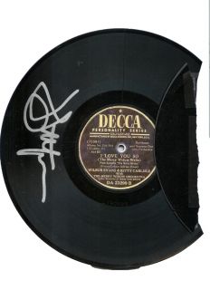 JOHN LITHGOW signed ALL MY SONS PROP broken record Shrek Katie Holmes BROADWAY  
