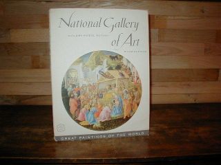 National Gallery of Art 1956 Illus Folio PB John Walker Tipped in Color Plates  