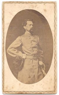 John B Gordon Confederate General CDV  