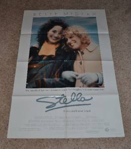 Stella 1990 Original One Sheet Movie Poster 1sheet Bette Midler John Erman  