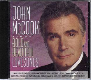 John McCook Sings Bold and Beautiful Lovesongs Out of Print South African CD  