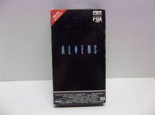 Original SI Fi CBS Fox Aliens VHS Movie Sigourney Weaver John Hurt Stanton Holm  