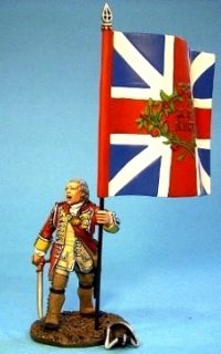John Jenkins Battle of Monongahela BM 11 British 44th Reg Kings Colors RARE NEW  