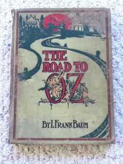 Road to oz Baum Wizard of oz 1909 RARE VG Reilly Britton Toto on Page 34  